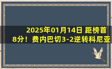 2025年01月14日 距榜首8分！费内巴切3-2逆转科尼亚体育取3连胜 塔迪奇传射